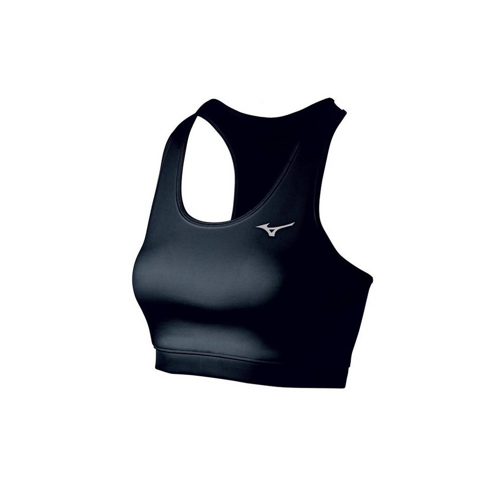 Damske Športová Podprsenka Mizuno Alpha Mesh Back Čierne Vypredaj ZBNR26150